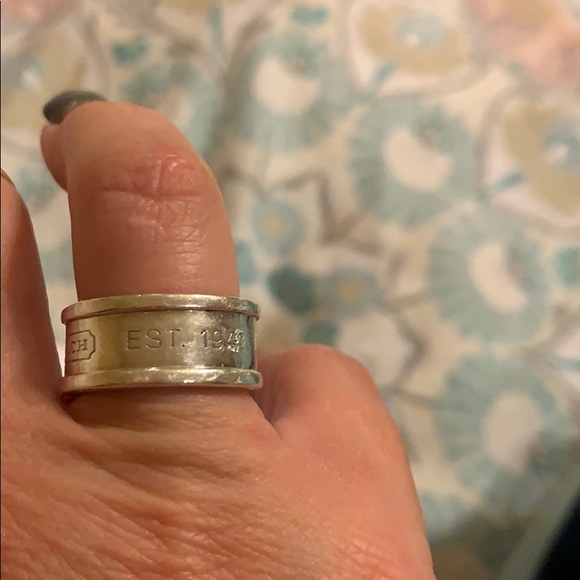 Coach sterling silver “1941” classic ring - Picture 2 of 2